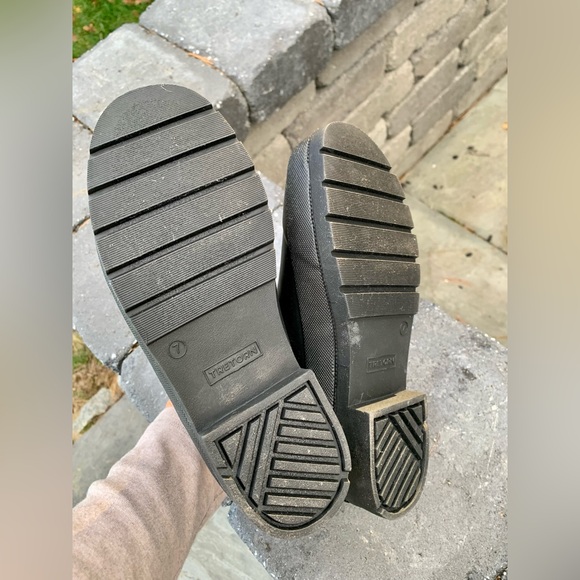 New in Box TRETORN LINA Faux Fur Lined Short Black Rain Boots,7 M Womens - Picture 11 of 15